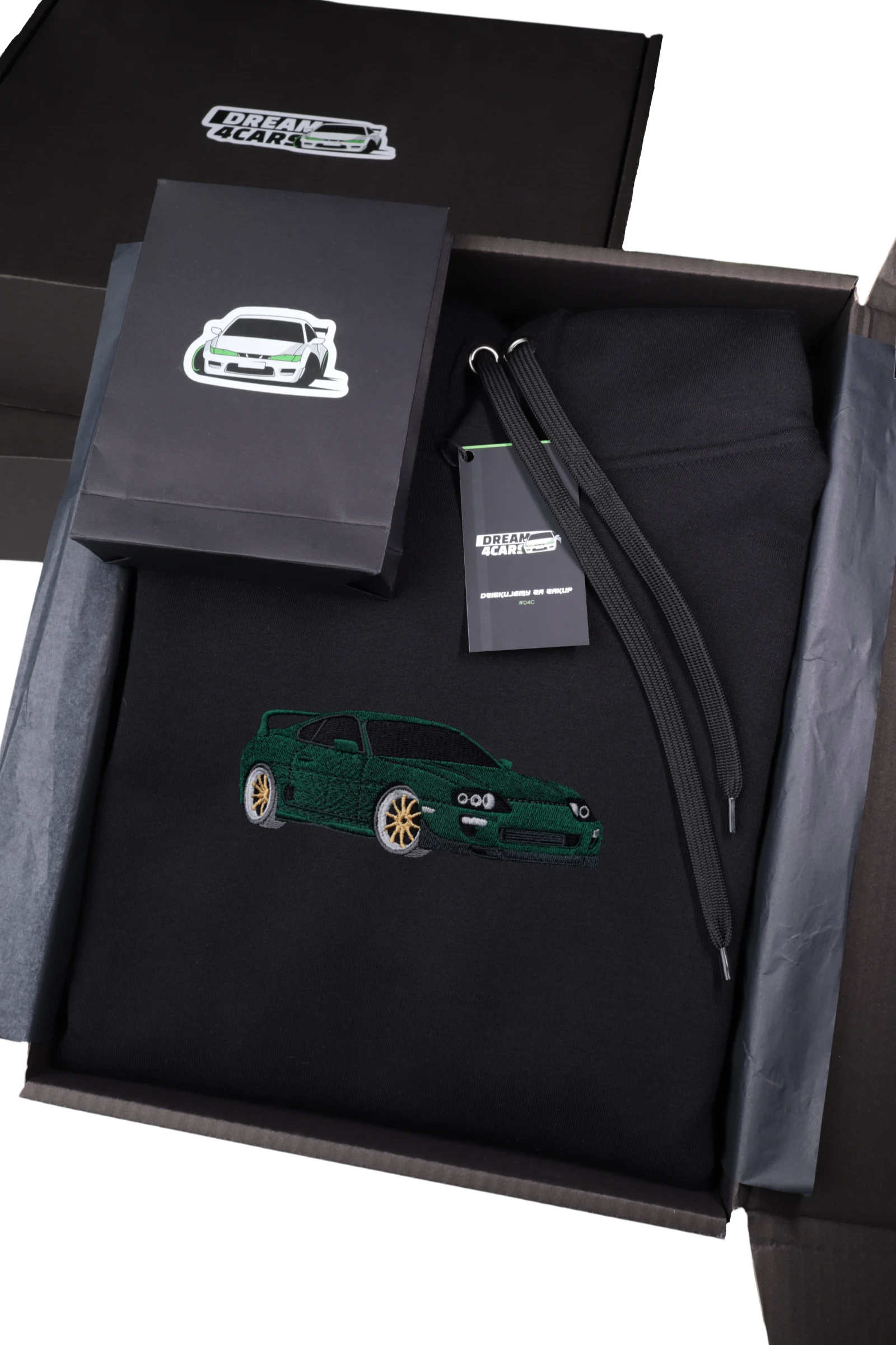 Bluza z Toyota Supra mk4 w kartonie z dodatkami